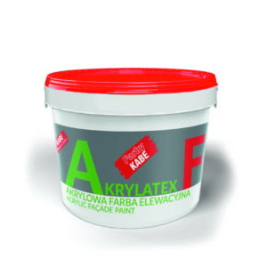 AKRYLATEX – Dyspersyjna, akrylowa farba do malowania elementów betonowych i cokołów
