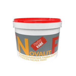NOVALIT F – Polikrzemianowa farba elewacyjna